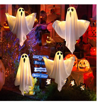 Halloween Glowing Scream Ghost Decoration Props